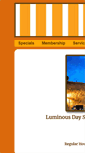 Mobile Screenshot of luminousspa.com